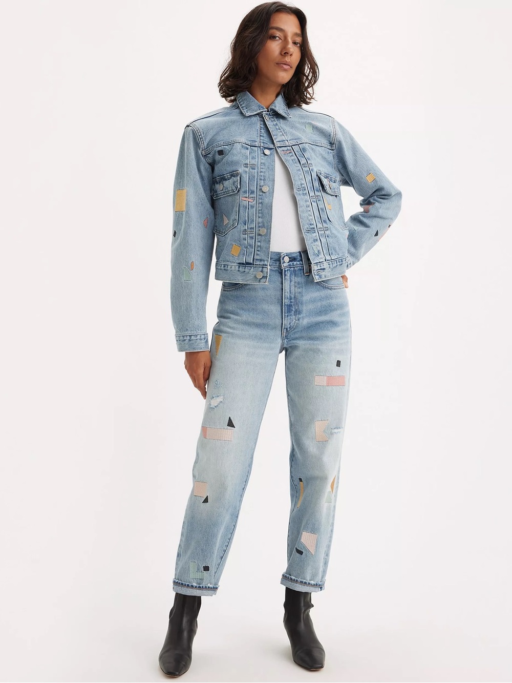 LEVI’S BLUE TAB Column Women's Selvedge Jeans